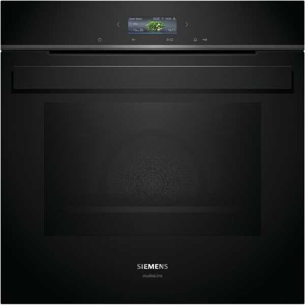 HB974GLB1B iQ700 Built-in oven 60 x 60 cm Black