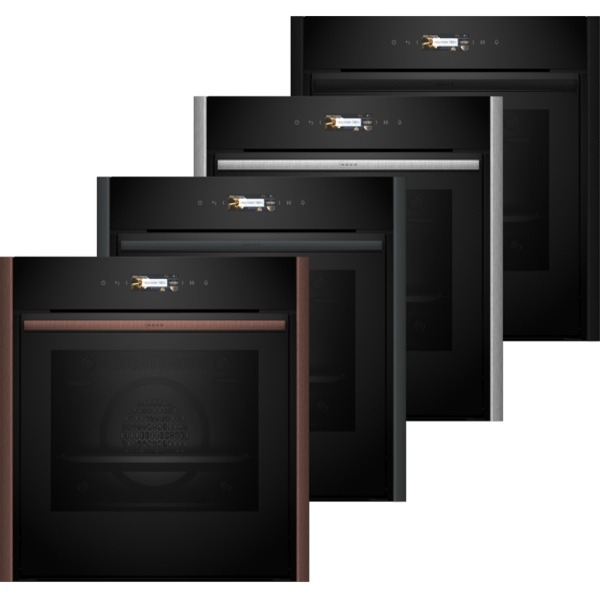 B69VS7MY0A N90 Built-in oven with added steam function 60 x 60 cm Flex Design