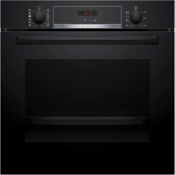 HQA574BB3B Series 4 Built-in oven with added steam function 60 x 60 cm Black