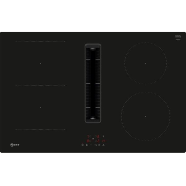 V58NBS1L0 N 50 Induction hob with integrated ventilation system 80 cm surface mount without frame