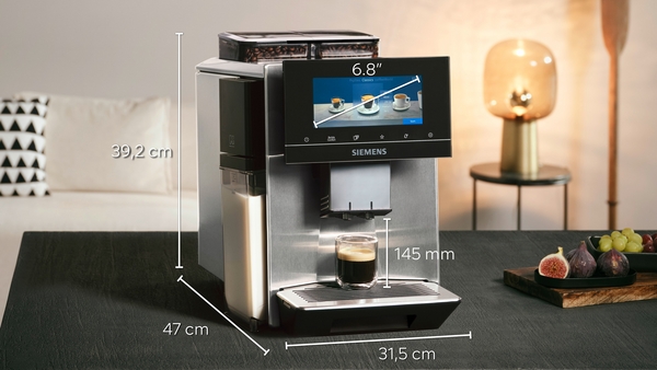 TQ927GZ3 EQ900 Siemens Fully Automatic Bean to Cup Coffee Machine - Image 4