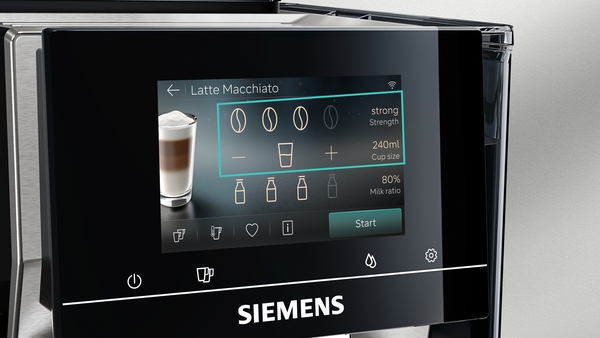 TQ727G03 EQ700 Siemens Fully Automatic Bean to Cup Coffee Machine - Image 2
