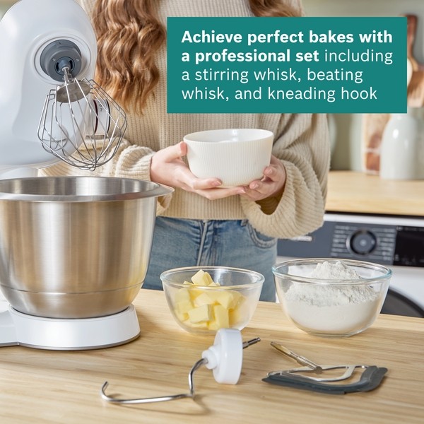 MUM5XW49GB Bosch Series 4 Stand Mixer with Integrated Scales - Image 2