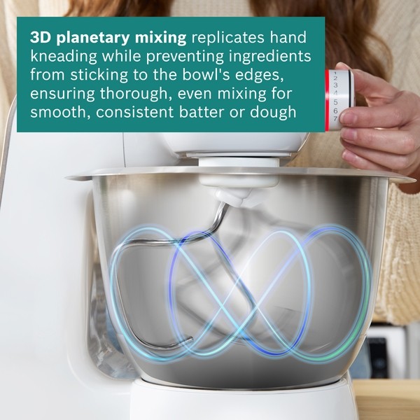 MUM5XW49GB Bosch Series 4 Stand Mixer with Integrated Scales - Image 3